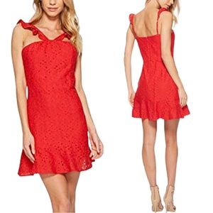 Revolve J.O.A. Eyelet Mini Dress. Size‎ Small